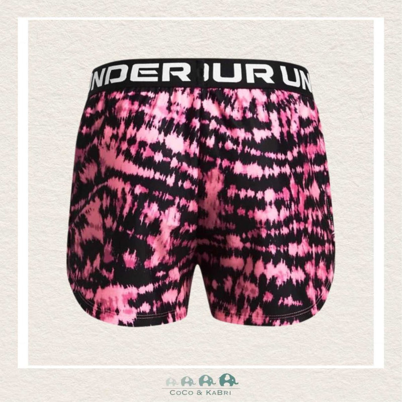 Under Armour: Youth Girls' Play Up Printed Shorts - Pink/Black, CoCo & KaBri Children's Boutique